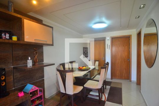 SALA DE JANTAR de apartamento à venda com 3 quartos, 128m² em Centro, Canoas