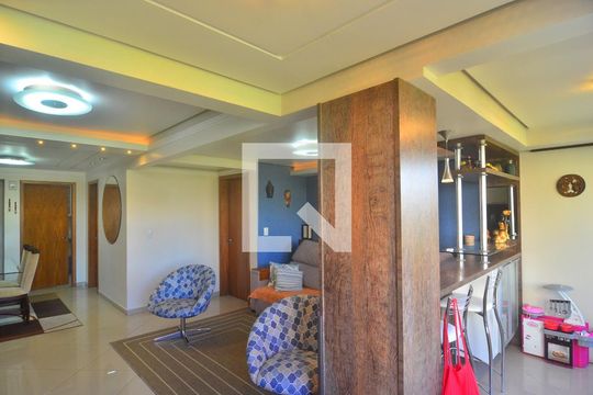 Sala de apartamento à venda com 3 quartos, 128m² em Centro, Canoas