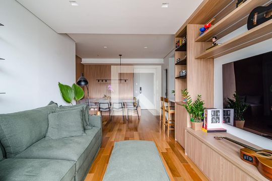 Sala de apartamento para alugar com 2 quartos, 92m² em Cerqueira César, São Paulo