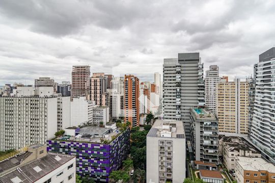 Vista de apartamento para alugar com 2 quartos, 92m² em Cerqueira César, São Paulo