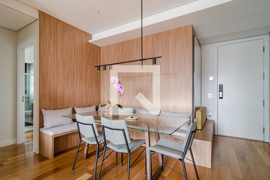 Sala de Jantar de apartamento para alugar com 2 quartos, 92m² em Cerqueira César, São Paulo