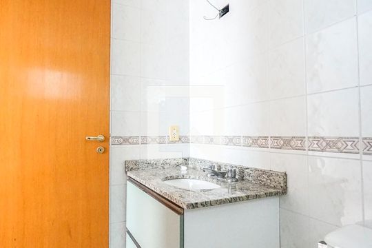 Banheiro da suíte de apartamento para alugar com 3 quartos, 85m² em Tatuapé, São Paulo