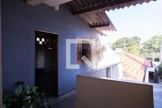 Varanda da Edícula de casa à venda com 3 quartos, 150m² em Vila do Encontro, São Paulo