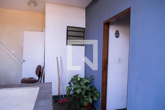 Varanda da Edícula de casa à venda com 3 quartos, 150m² em Vila do Encontro, São Paulo