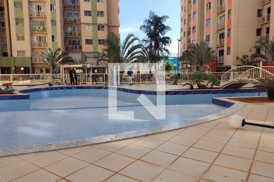 Área comum - Piscina de apartamento para alugar com 2 quartos, 60m² em Ceilândia Sul (ceilândia), Brasília