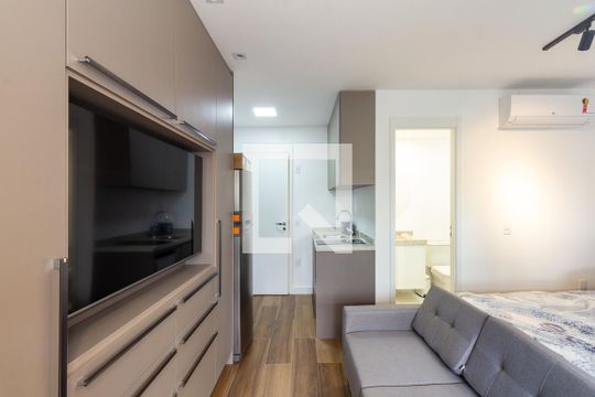 Studio de kitnet/studio para alugar com 1 quarto, 27m² em Itaim Bibi, São Paulo