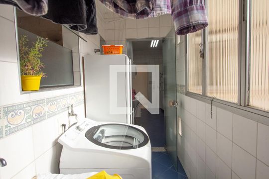 Área de Serviço de apartamento para alugar com 2 quartos, 83m² em Vila Uberabinha, São Paulo