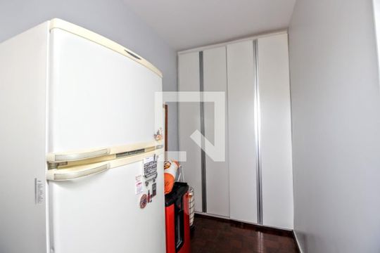 Quarto de serviço  de apartamento à venda com 4 quartos, 166m² em Santo Antônio, Belo Horizonte