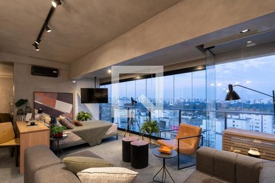 Flat - vista de kitnet/studio à venda com 1 quarto, 39m² em Itaim Bibi, São Paulo