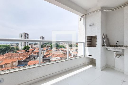 Varanda  de apartamento para alugar com 2 quartos, 58m² em Jardim California, Jacareí