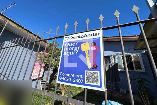 Fachada de casa à venda com 3 quartos, 110m² em Rio dos Sinos, São Leopoldo
