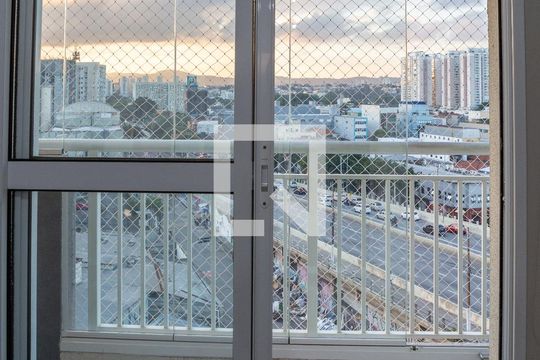 Vista da Sala de apartamento à venda com 1 quarto, 38m² em Barra Funda, São Paulo