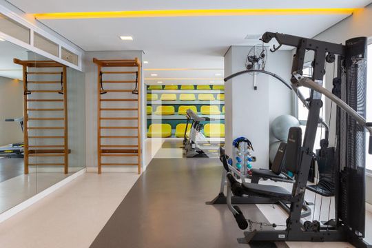 Área comum - Academia de apartamento à venda com 1 quarto, 38m² em Barra Funda, São Paulo