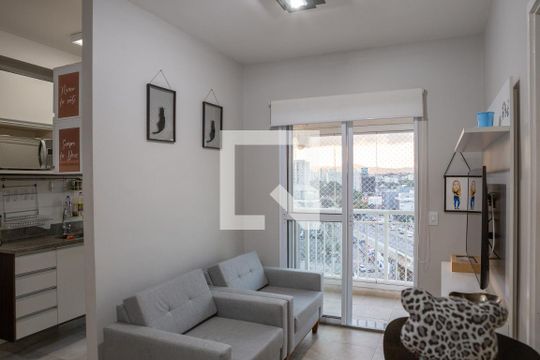 Sala de apartamento à venda com 1 quarto, 38m² em Barra Funda, São Paulo