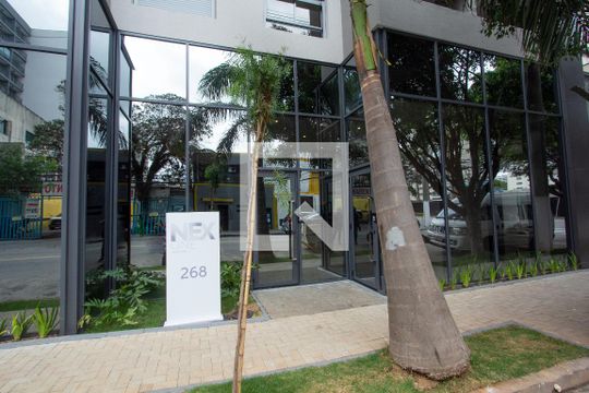 Fachada de kitnet/studio para alugar com 1 quarto, 28m² em Indianópolis, São Paulo