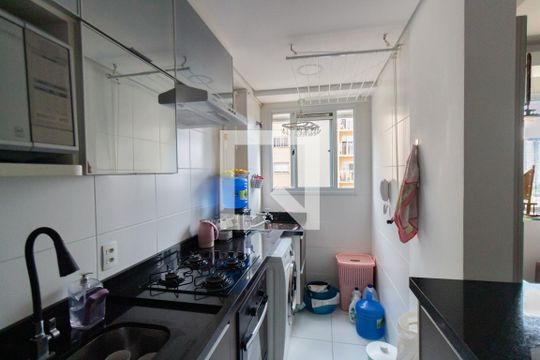 Cozinha de apartamento à venda com 2 quartos, 40m² em Jardim Prudência, São Paulo