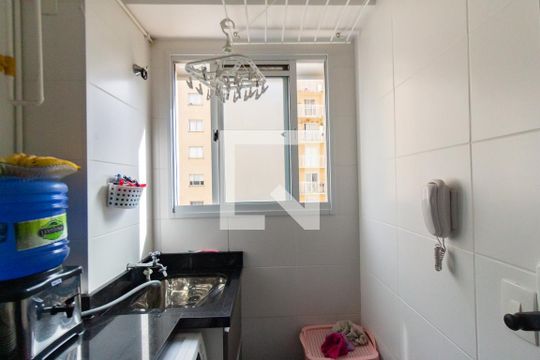 Área de Serviço de apartamento à venda com 2 quartos, 40m² em Jardim Prudência, São Paulo