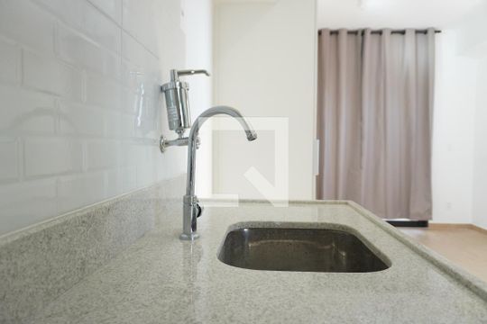 Cozinha de apartamento à venda com 1 quarto, 27m² em Vila Mariana, São Paulo