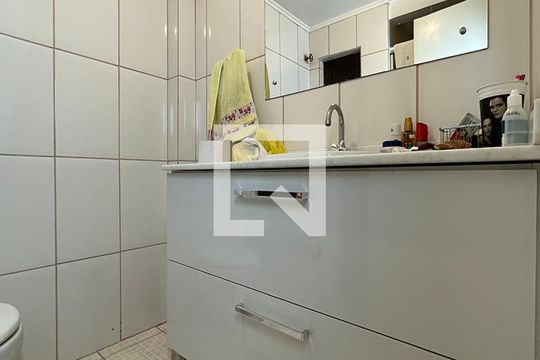 Banheiro da Suíte de apartamento à venda com 3 quartos, 148m² em Centro, São Leopoldo