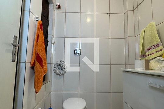 Banheiro da Suíte de apartamento à venda com 3 quartos, 148m² em Centro, São Leopoldo