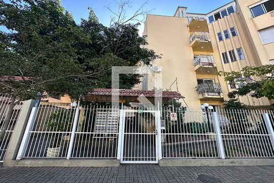 Fachada do Condomínio de apartamento à venda com 1 quarto, 64m² em Centro, São Leopoldo