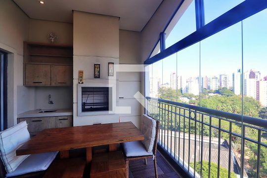 Varanda de apartamento para alugar com 2 quartos, 170m² em Jardim, Santo André