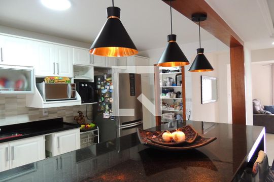 Cozinha - Armários de casa de condomínio para alugar com 4 quartos, 320m² em Anil, Rio de Janeiro