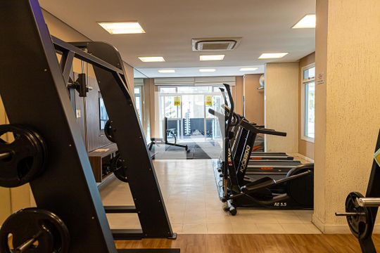 Área comum de apartamento à venda com 2 quartos, 56m² em Bela Vista, São Paulo
