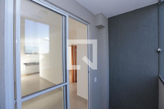 Varanda da Sala de apartamento para alugar com 2 quartos, 52m² em Eldorado, Contagem