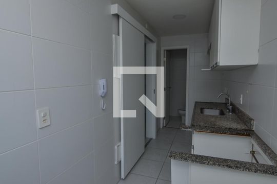 Cozinha de apartamento à venda com 3 quartos, 90m² em Recreio dos Bandeirantes, Rio de Janeiro