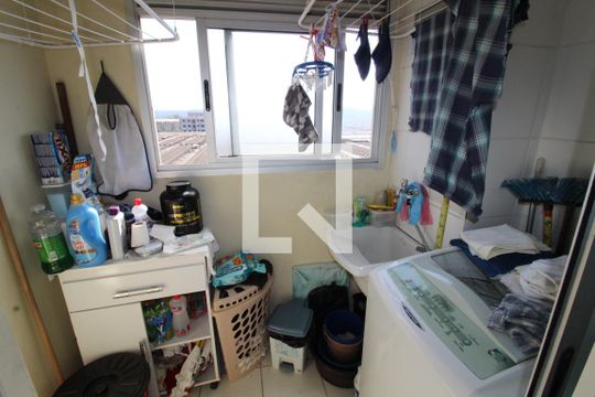 Área de Serviço de apartamento para alugar com 2 quartos, 50m² em Jardim Três Marias, São Paulo