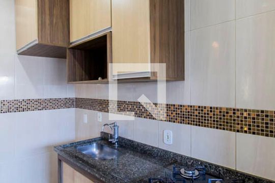 Cozinha  de apartamento à venda com 2 quartos, 59m² em Jardim São Francisco (zona Leste), São Paulo
