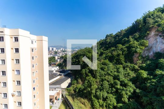 Vista da Sala de apartamento para alugar com 2 quartos, 49m² em Inhaúma, Rio de Janeiro
