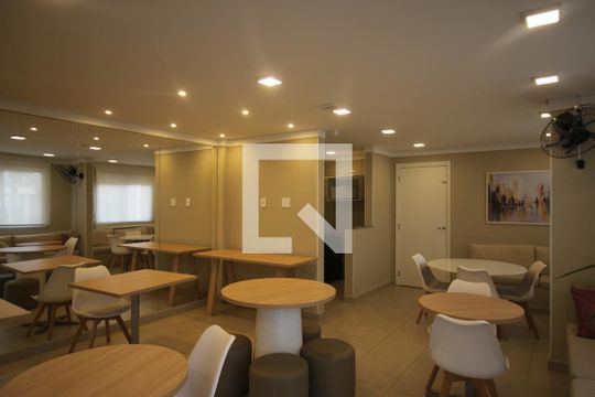 Área comum - Salão de festas de apartamento à venda com 1 quarto, 29m² em Jardim Cidália, São Paulo