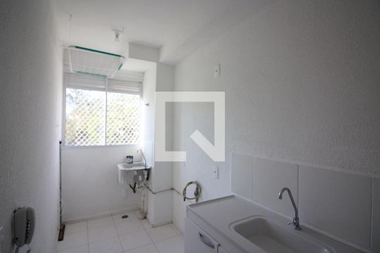 Cozinha e Área de Serviço de apartamento à venda com 2 quartos, 44m² em Jardim São Savério, São Paulo