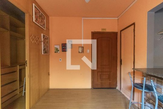 Sala de apartamento à venda com 1 quarto, 33m² em Menino Deus, Porto Alegre