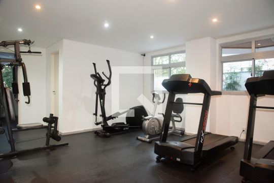 Área comum - Academia de apartamento para alugar com 2 quartos, 202m² em Vila Monte Alegre, São Paulo