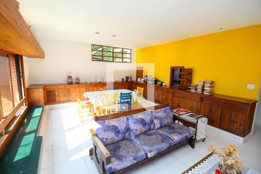 Sala de casa de condomínio à venda com 5 quartos, 314m² em Botafogo, Rio de Janeiro