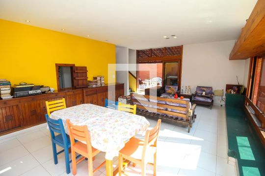 Sala de casa de condomínio à venda com 5 quartos, 314m² em Botafogo, Rio de Janeiro
