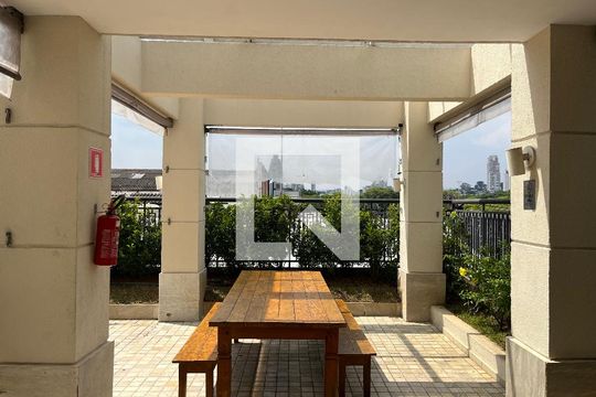 Área comum - Churrasqueira de apartamento para alugar com 3 quartos, 109m² em Parque Industrial Tomas Edson, São Paulo