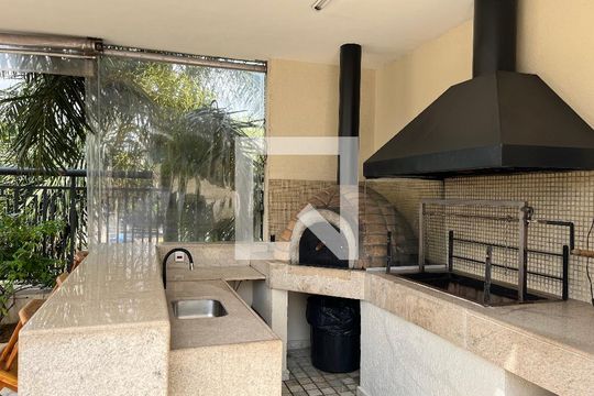 Área comum - Churrasqueira de apartamento para alugar com 3 quartos, 109m² em Parque Industrial Tomas Edson, São Paulo