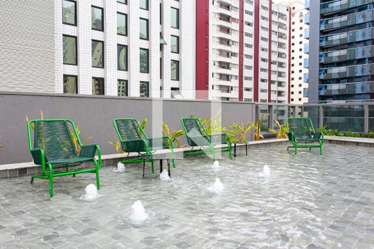 Condomínio - Piscina de apartamento à venda com 1 quarto, 41m² em Vila Gomes Cardim, São Paulo