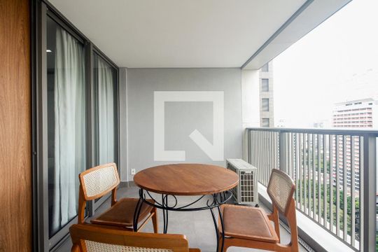Varanda de apartamento para alugar com 1 quarto, 41m² em Vila Gomes Cardim, São Paulo