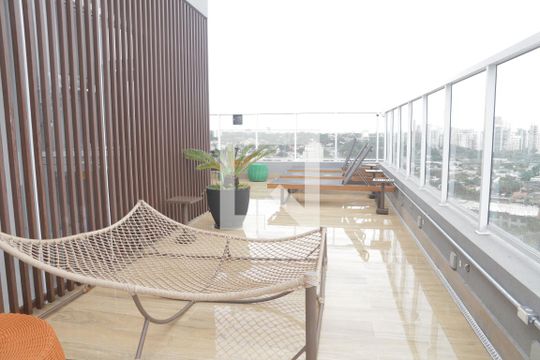 Área comum de kitnet/studio para alugar com 1 quarto, 28m² em Vila Clementino, São Paulo