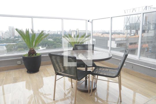 Área comum de kitnet/studio para alugar com 1 quarto, 28m² em Vila Clementino, São Paulo