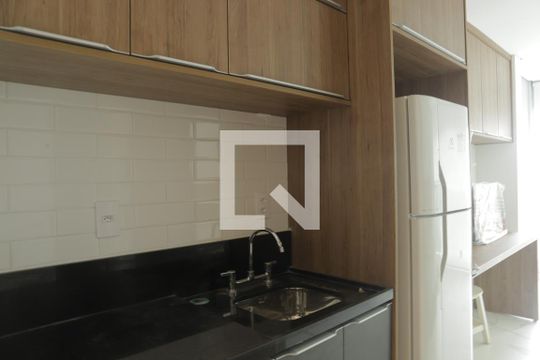 Cozinha Studio de kitnet/studio para alugar com 1 quarto, 28m² em Vila Clementino, São Paulo