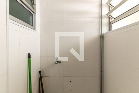 Área de Serviço de apartamento à venda com 1 quarto, 43m² em Santa Cecília, São Paulo