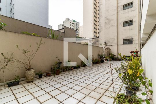 Jardim de apartamento à venda com 1 quarto, 43m² em Santa Cecília, São Paulo