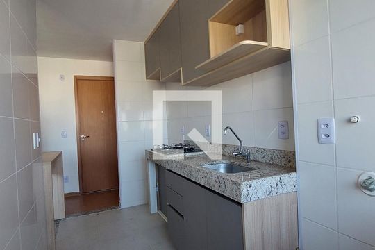 Cozinha e Área de Serviço de apartamento à venda com 2 quartos, 43m² em Jardim Jamaica, Santo André