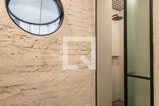 Banheiro da Suíte de apartamento à venda com 1 quarto, 120m² em Cerqueira César, São Paulo